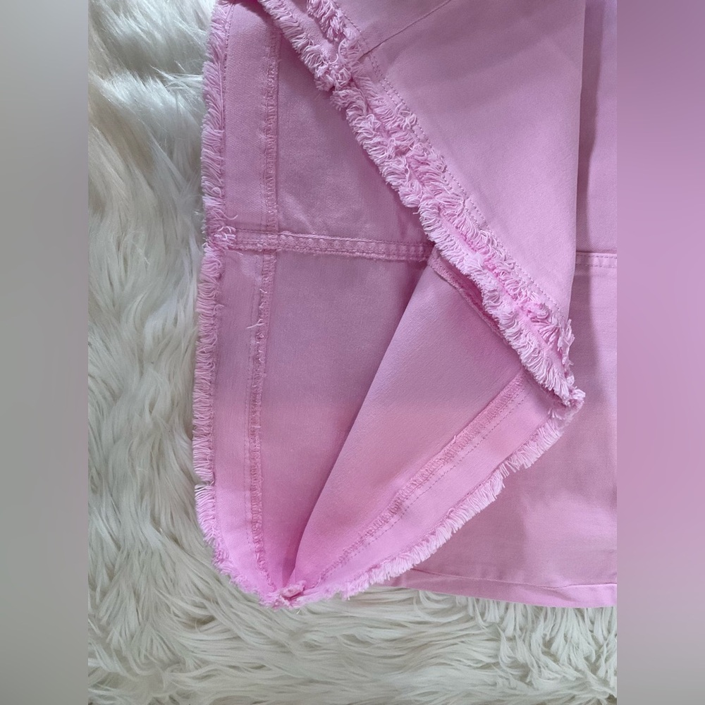 Pink Denim Skirt - Picture 7 of 7